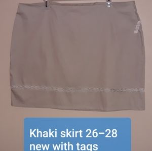 26/28 Que Pasa khaki shirt